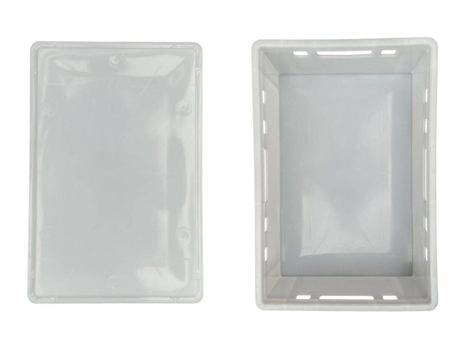 Skrzynka E2 biała 600x400x200mm (83505) - obrazek 2