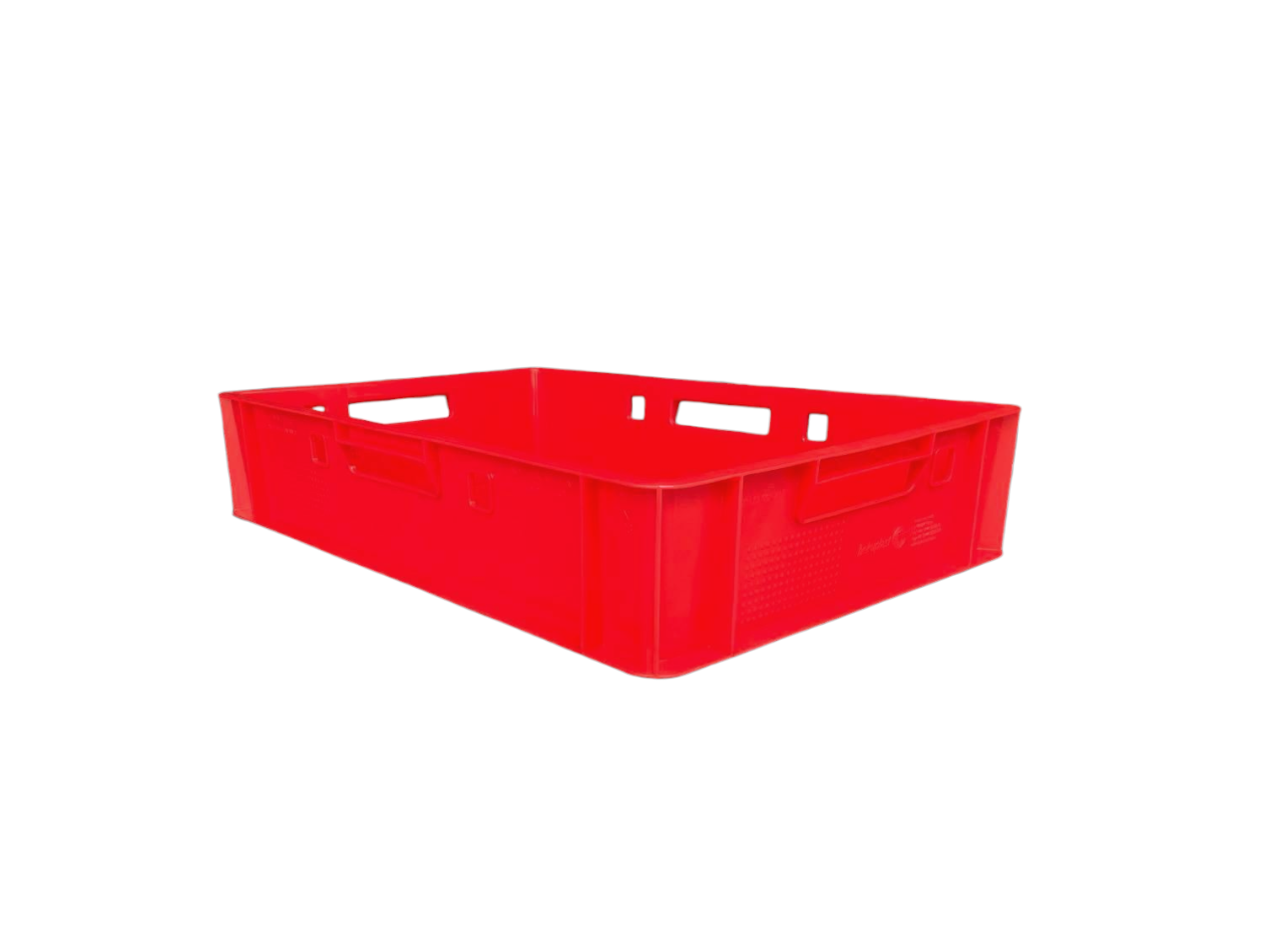Skrzynka E1 czerwona 600x400x125mm (83504)