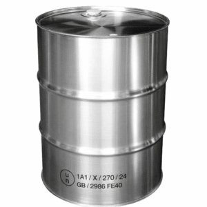 Beczka metalowa używana 220L - srebrna (0)