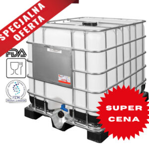 Kontener IBC 1000L - Maschio - PZH | FDA - PALETA PLASTIKOWA